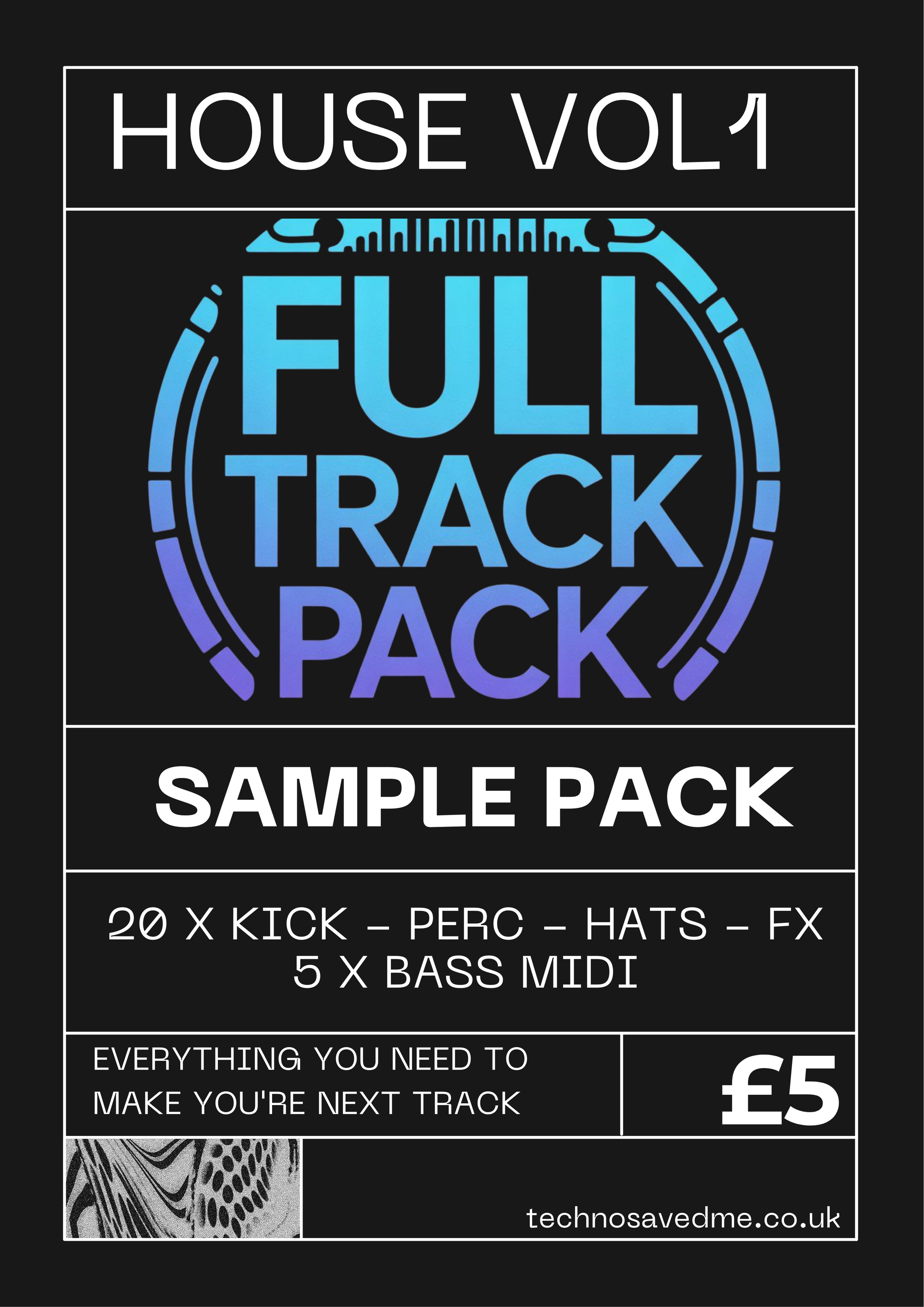The ultimate House full track sample pack - use in any DAW - Volume 1