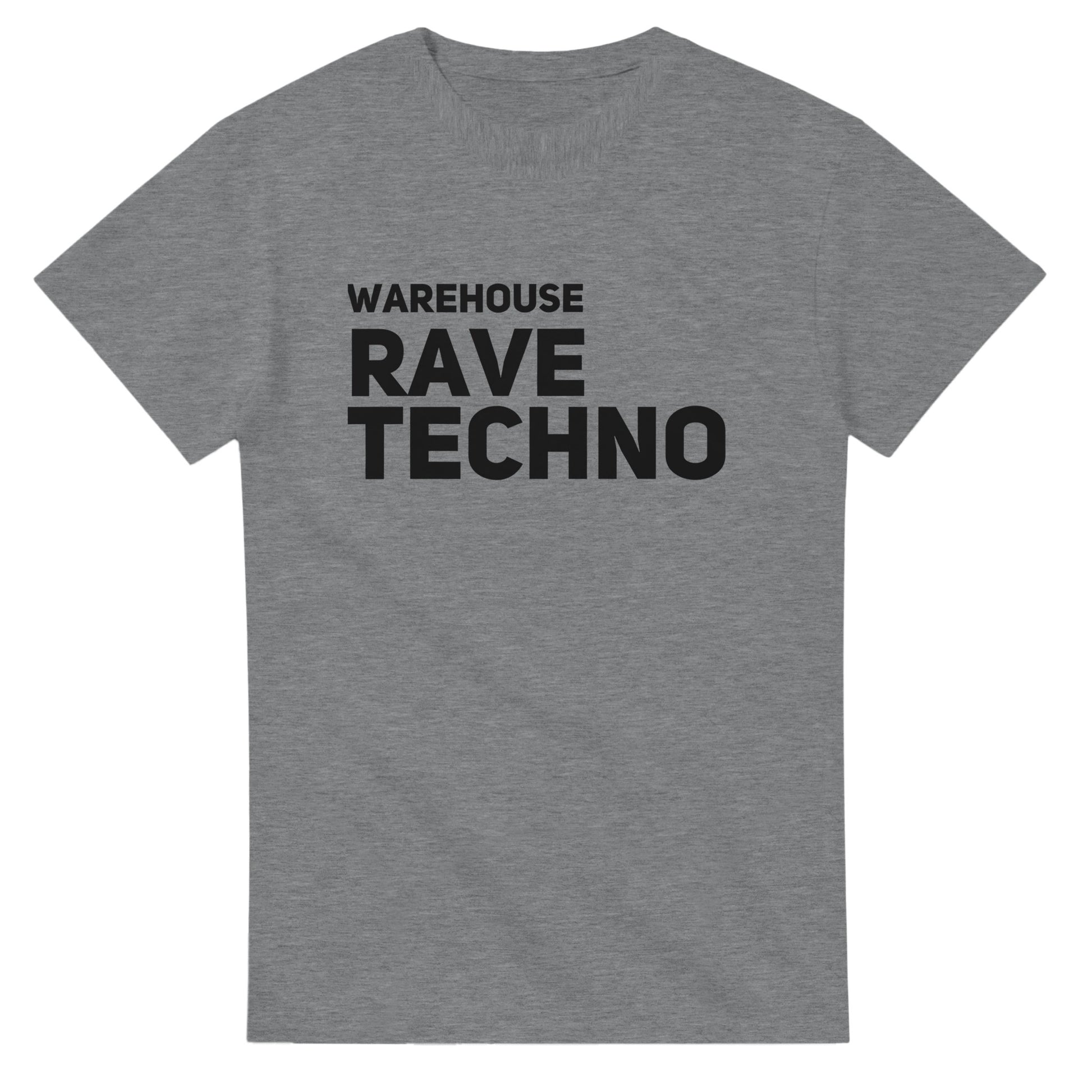 Warehouse rave techno T-Shirt for Rave & Festival Wear | Unisex Underground Music Clothing - 100% Soft Cotton - sport grey