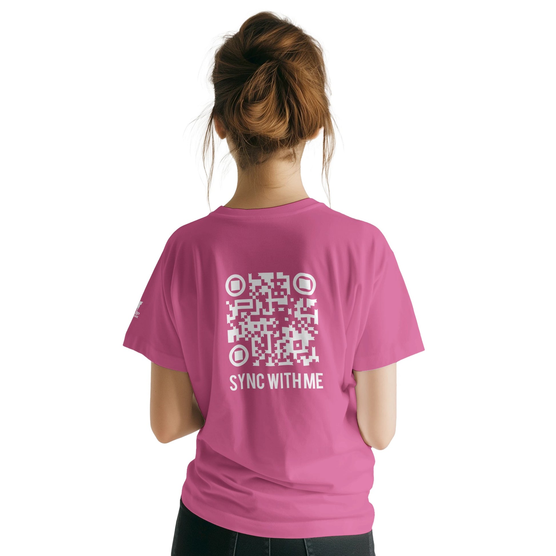 RaveLink custom QR code - rave tshirt - unisex - Pink