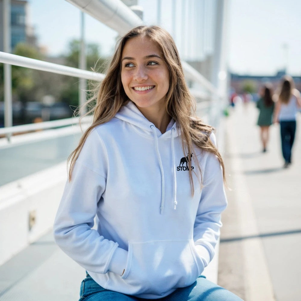 UTK September 13th walk in london - unisex hoodie - white