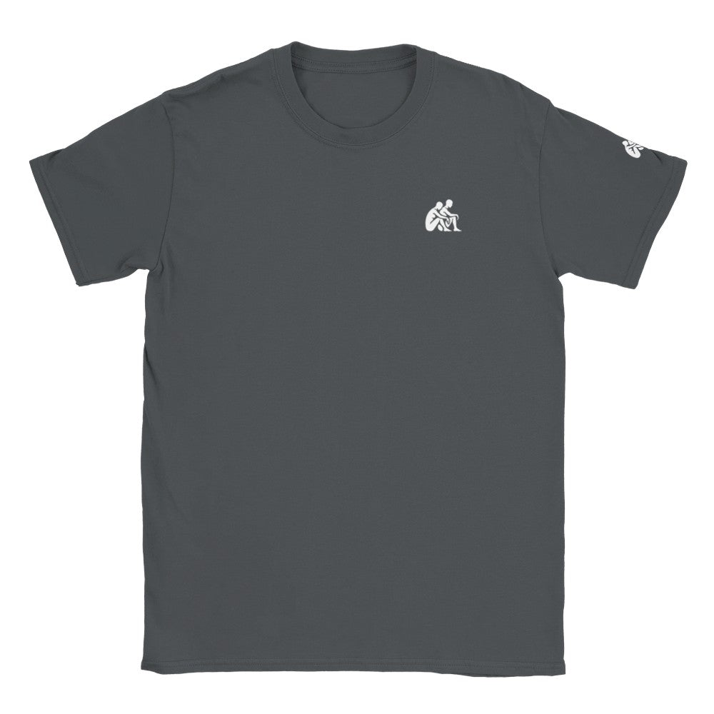 Tap2Chat Behind This Shirt - Unisex Mental Health Shirt -  - 100% Soft Cotton