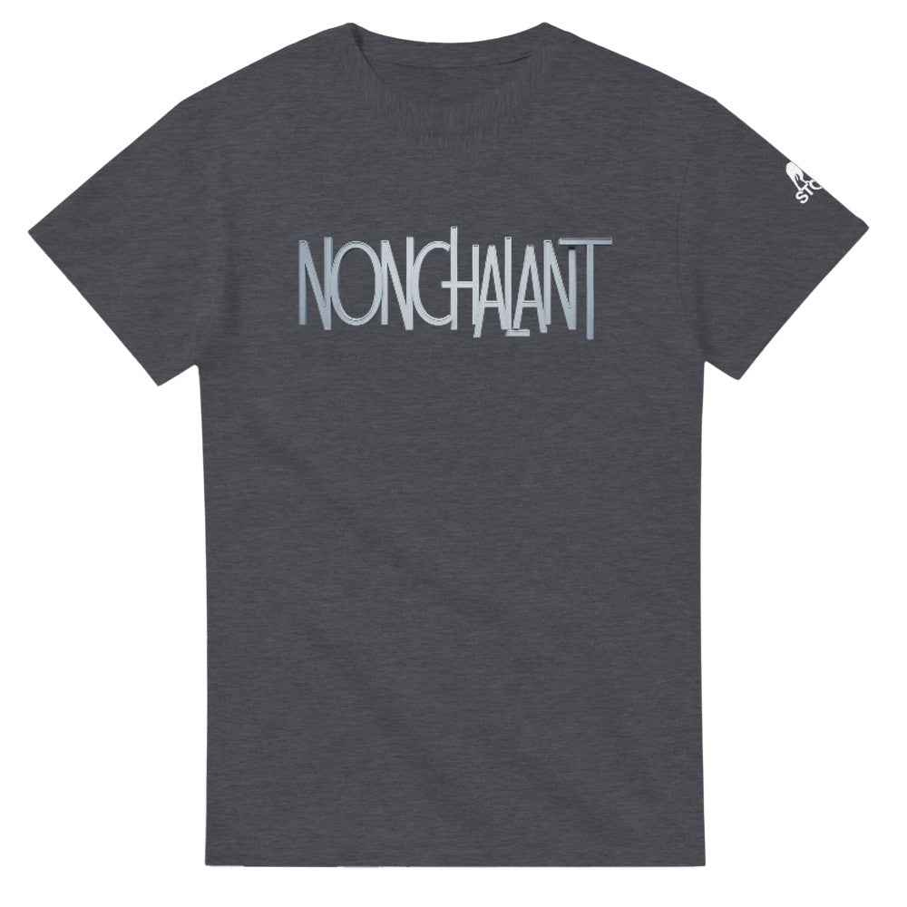 Nonchalant Unisex techno rave tshirt - grey