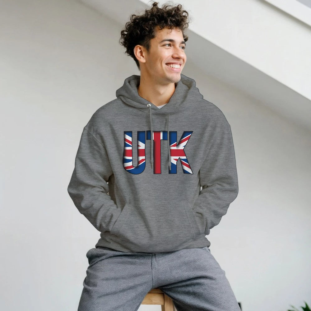 UTK September 13th walk in london - unisex hoodie - grey