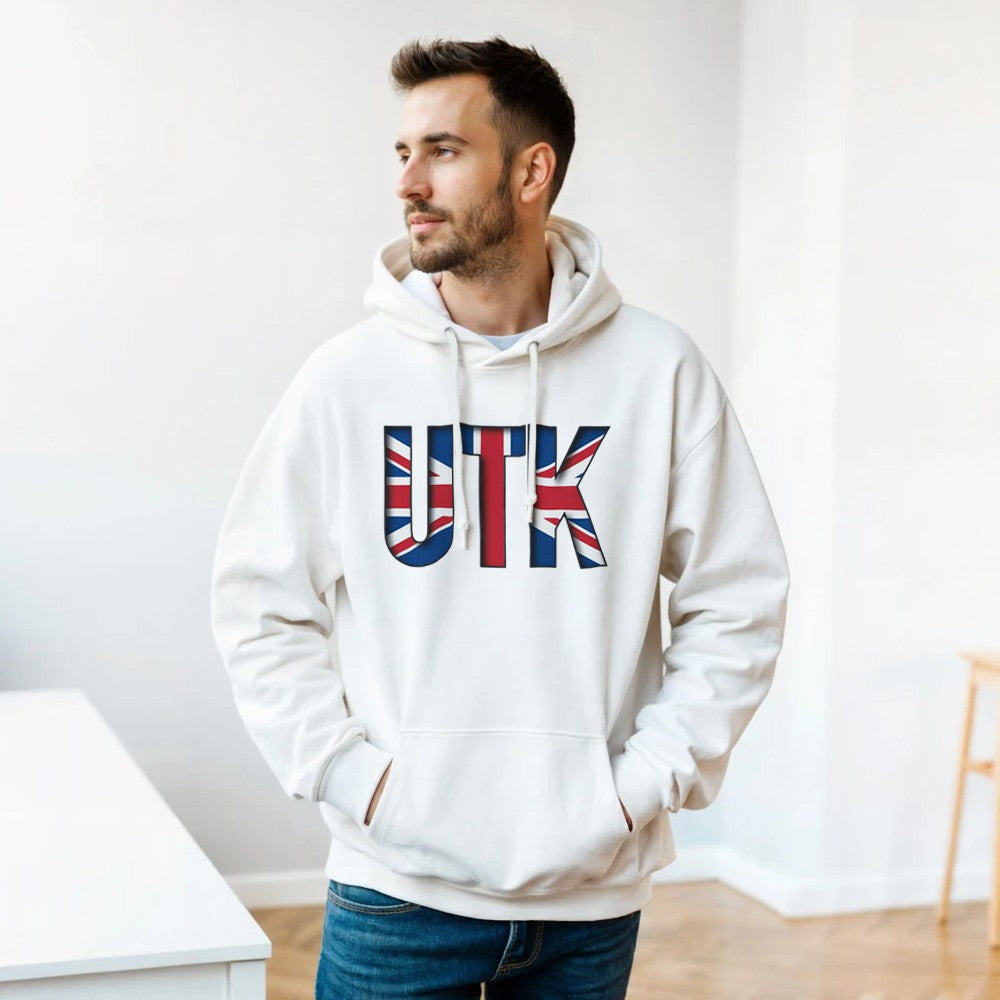 UTK September 13th walk in london - unisex hoodie - white