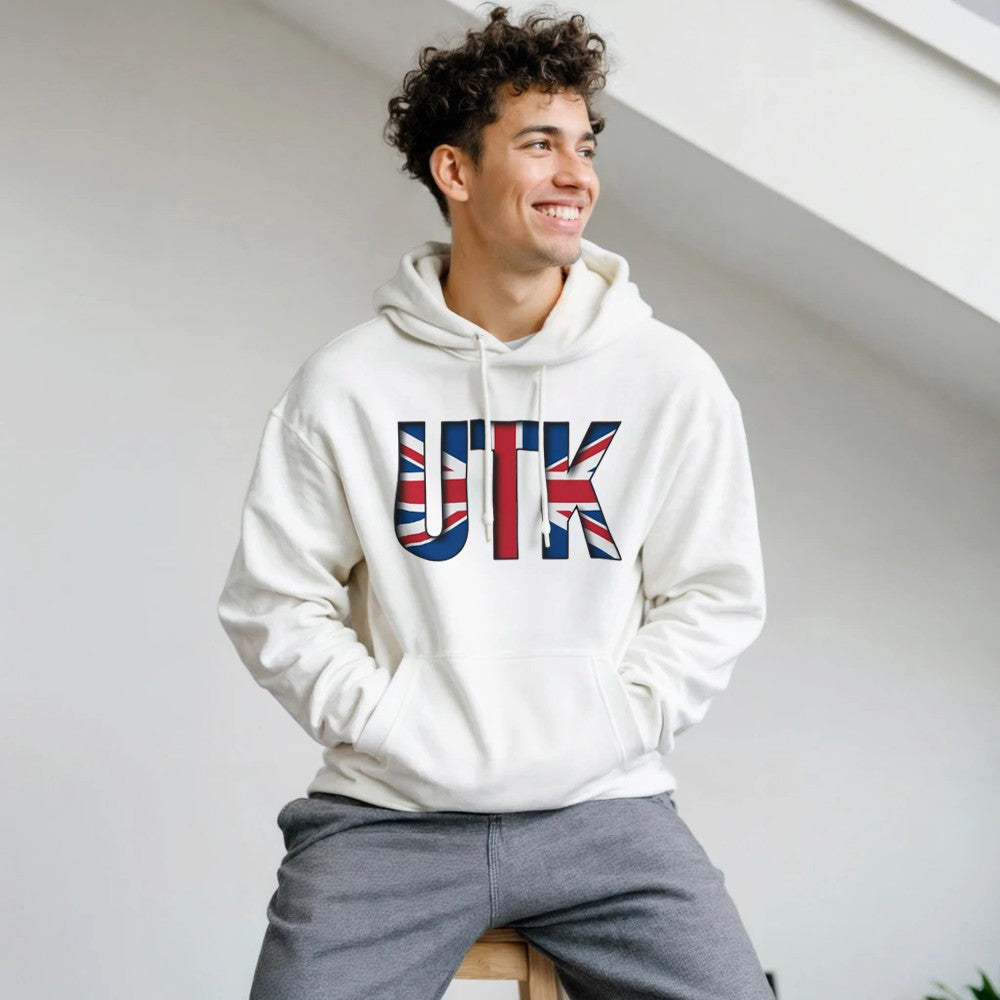 UTK September 13th walk in london - unisex hoodie - white