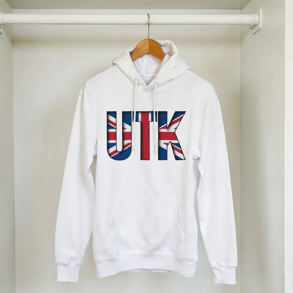 UTK September 13th walk in london - unisex hoodie - white