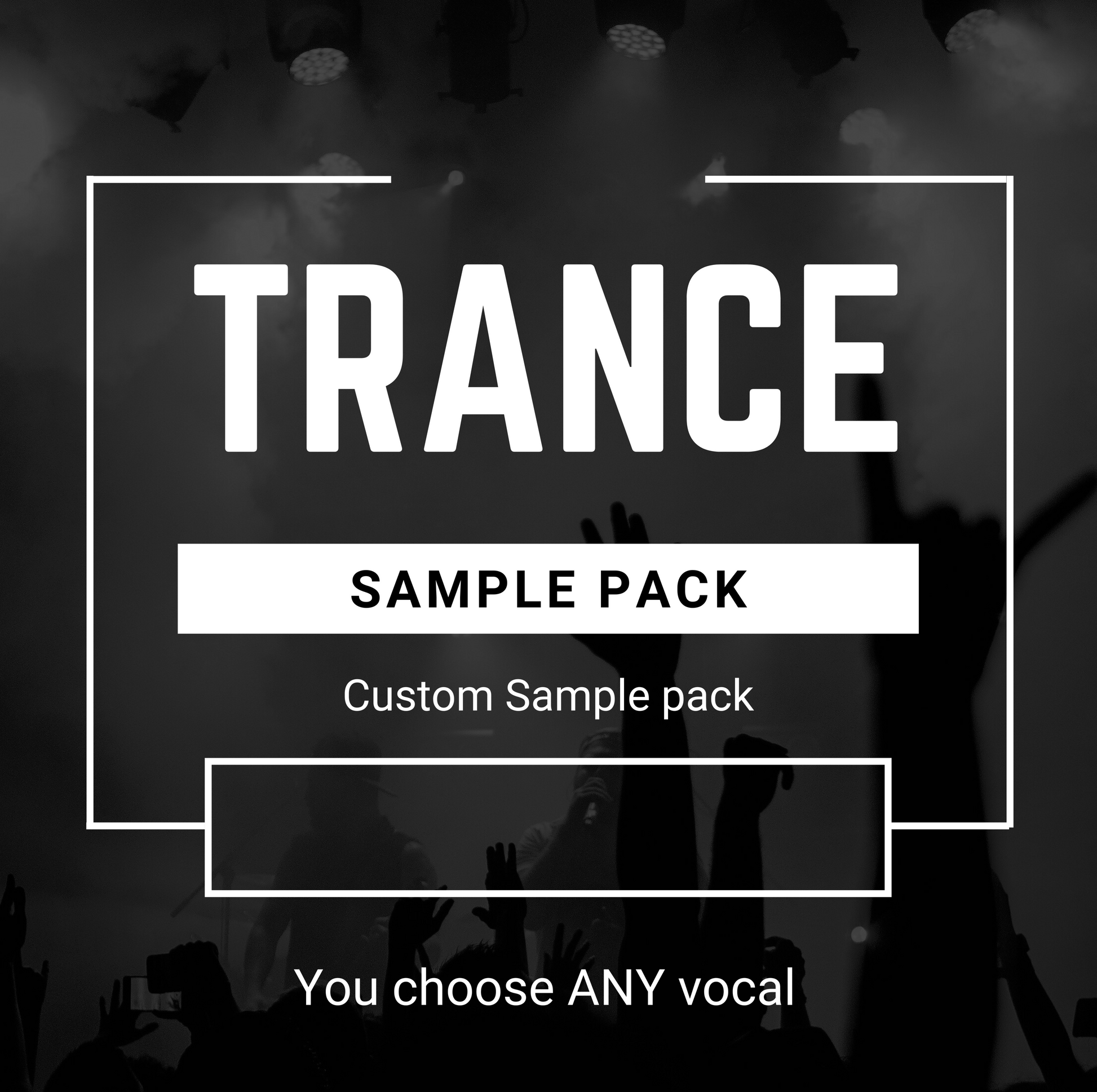 The full Trance, Techno, Drum and bass, uk hardcore, gabba and house sample and loop pack - Premium quality - club ready - use in any DAW - custom acapella of your choice - you choose the vocal and genre - trance