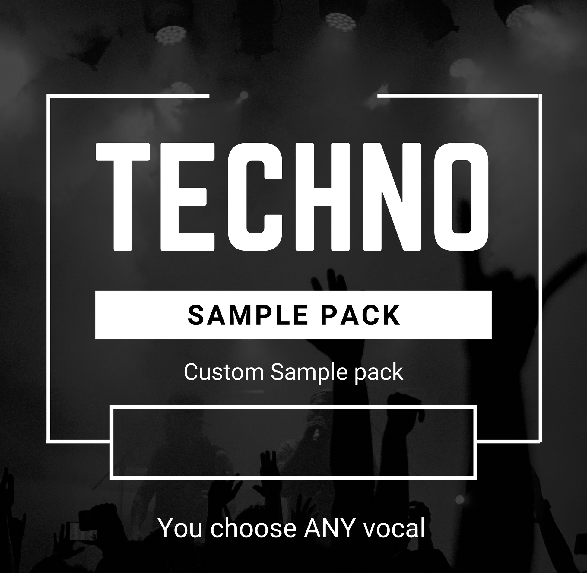 The full Trance, Techno, Drum and bass, uk hardcore, gabba and house sample and loop pack - Premium quality - club ready - use in any DAW - custom acapella of your choice - you choose the vocal and genre - techno