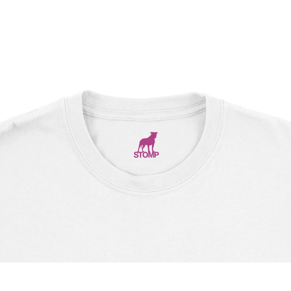 stomp ravewear - RaveLink Custom QR Code - Unisex t-shirt - white