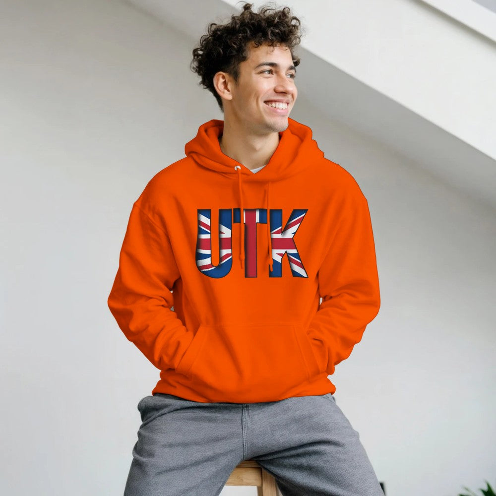 UTK September 13th walk in london - unisex hoodie - orange