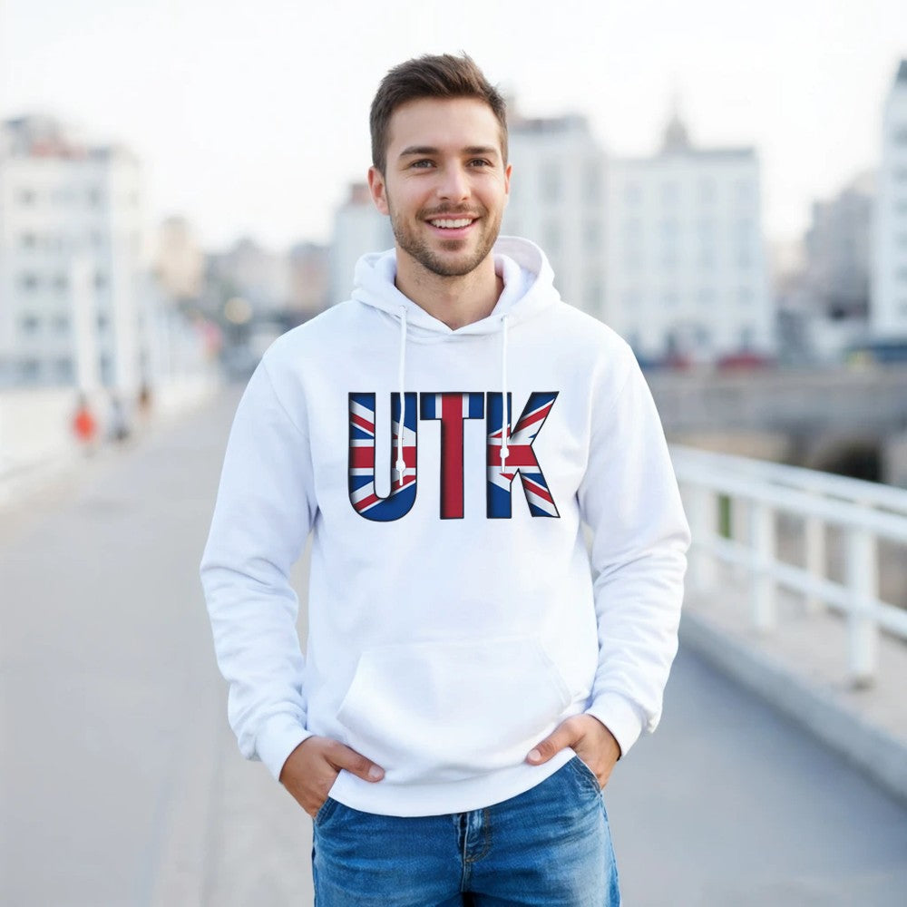 UTK September 13th walk in london - unisex hoodie - white